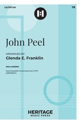 John Peel TB choral sheet music cover